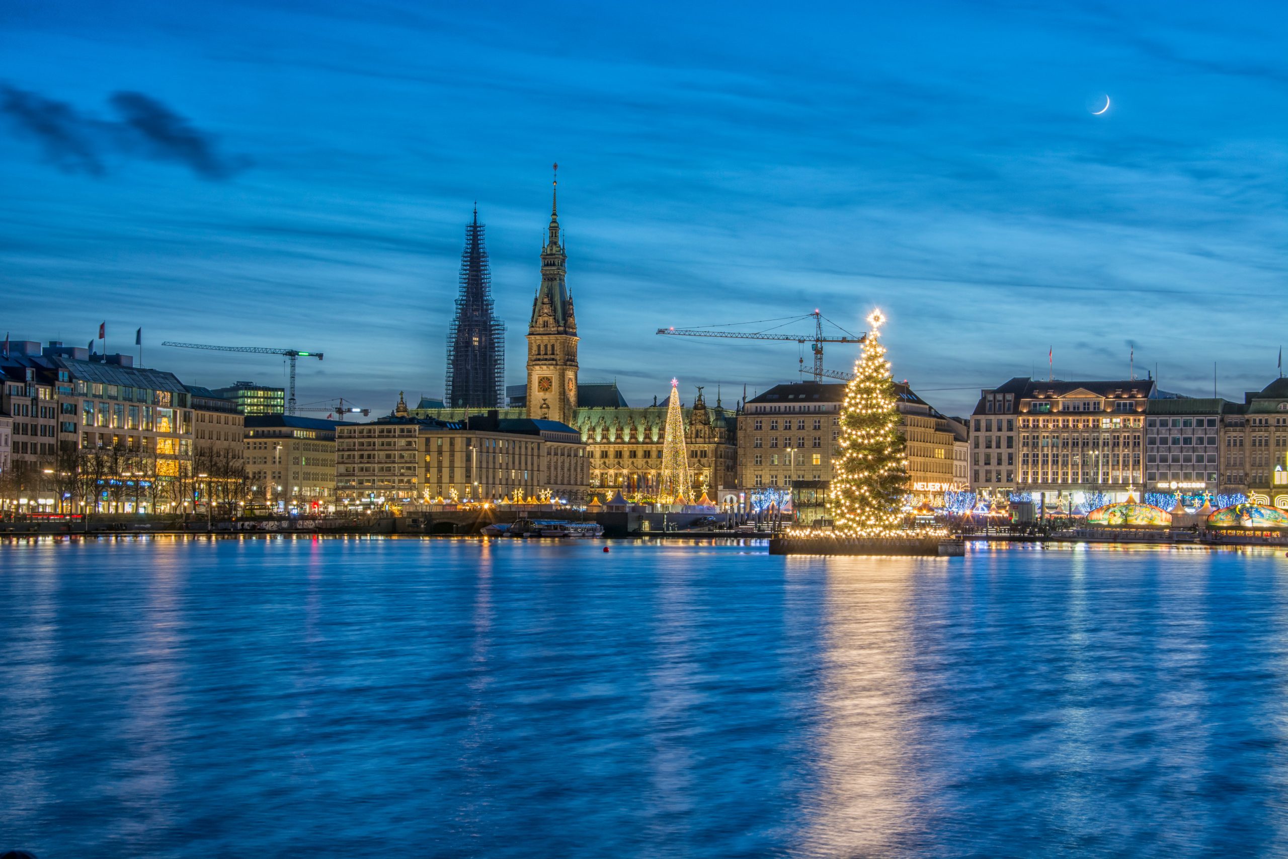 Hamburg zu Weihnachten